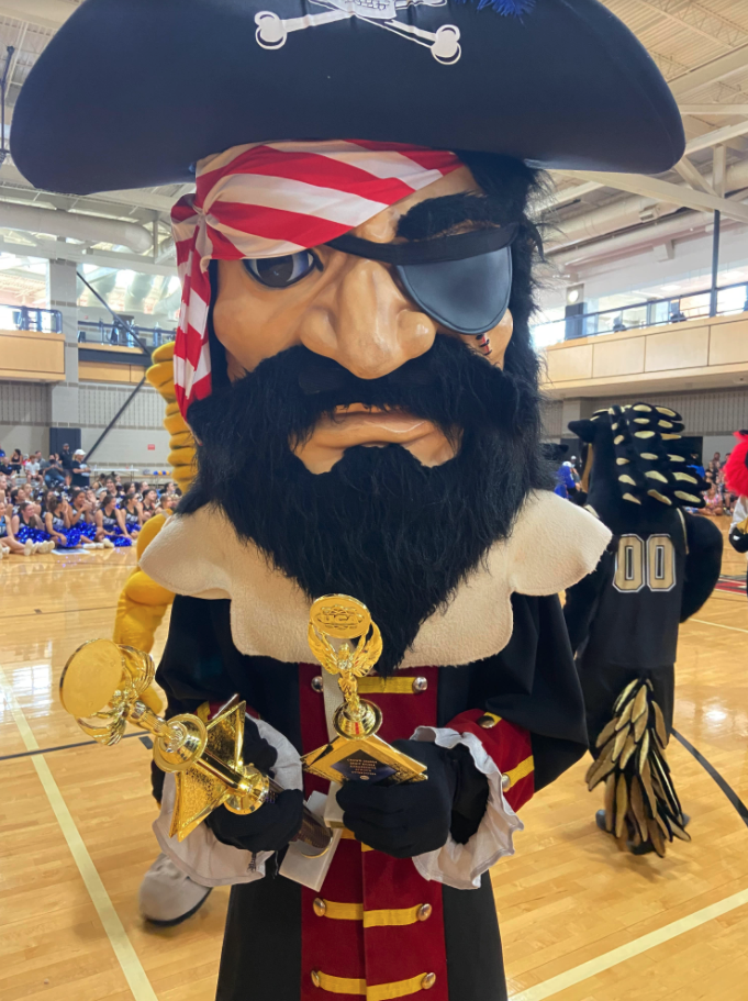 Pete the Pirate with Awards