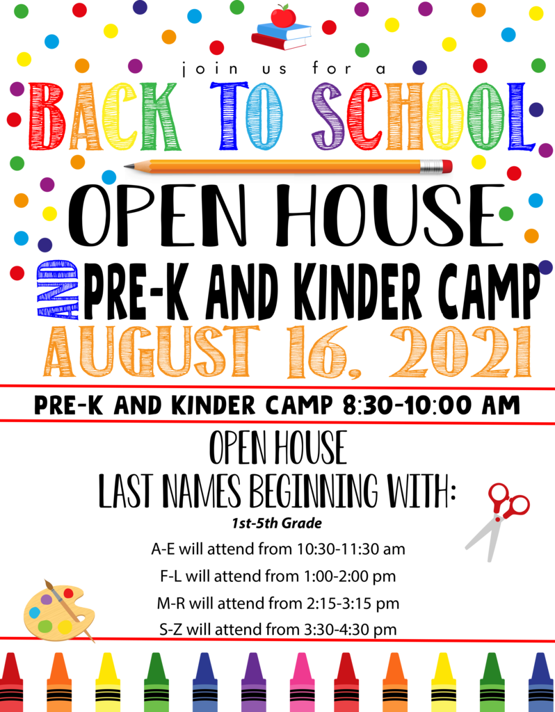 back to school flyer