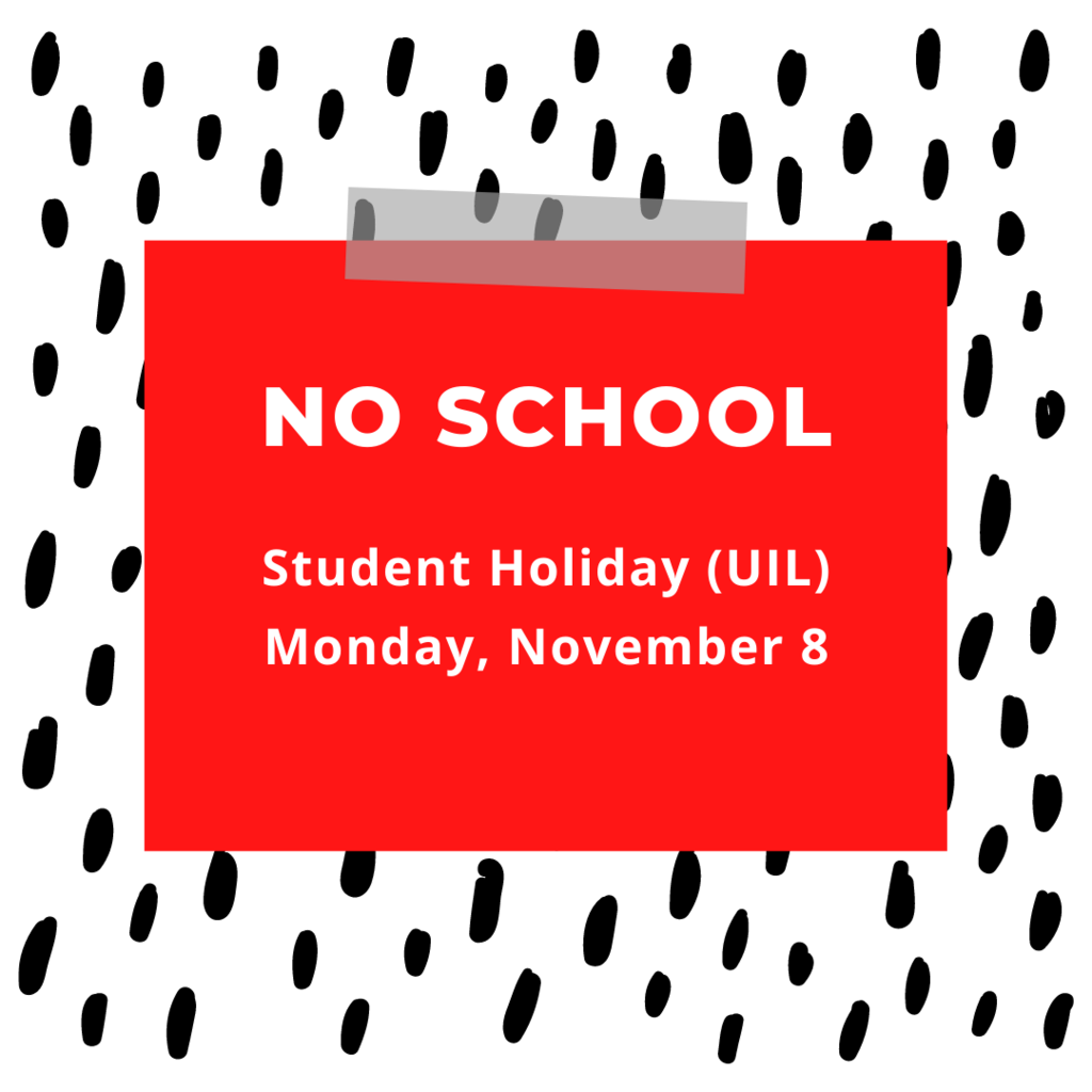 no school monday, november 8