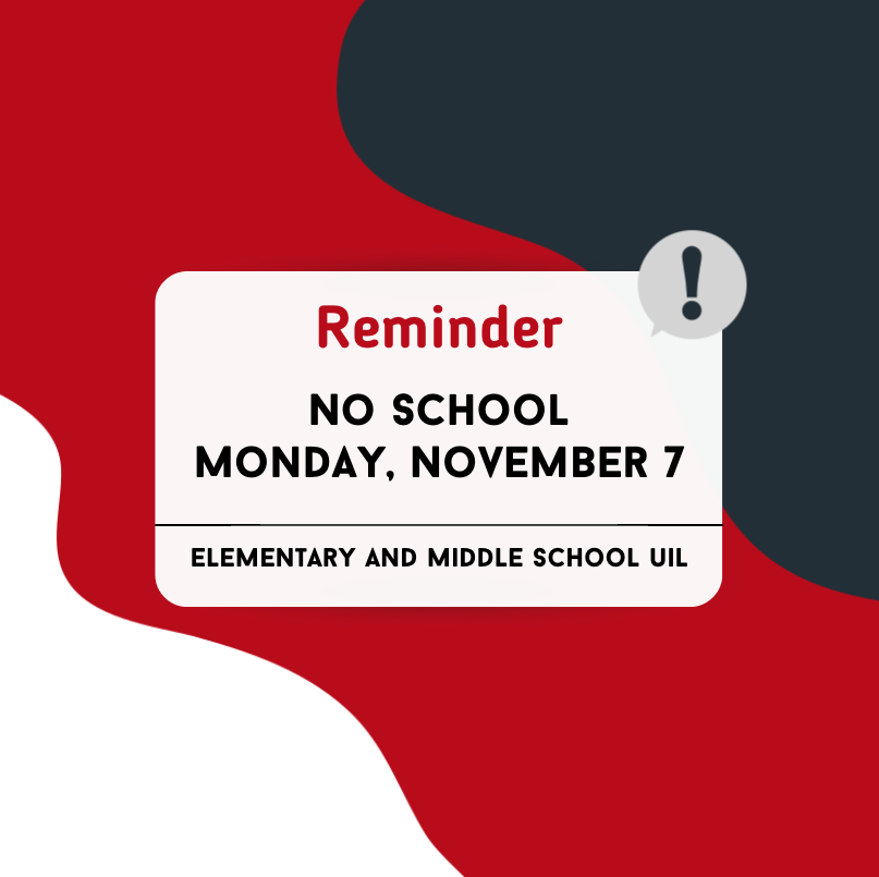 no school monday, november 7